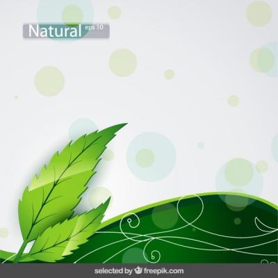 Dotted Nature Background – Free Download of Vector Template