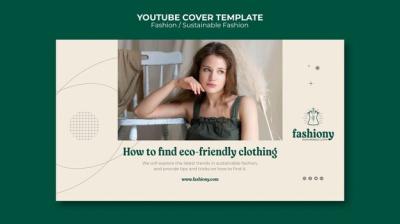 Stylish Flat Design Fashion Template – Free Download