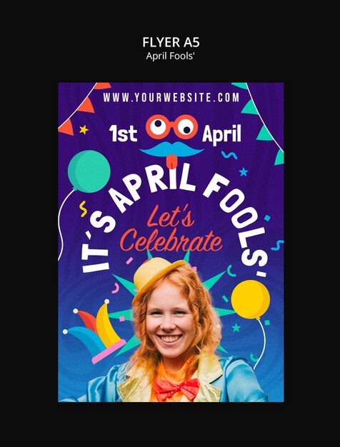 April Fools Celebration Template – Free Download