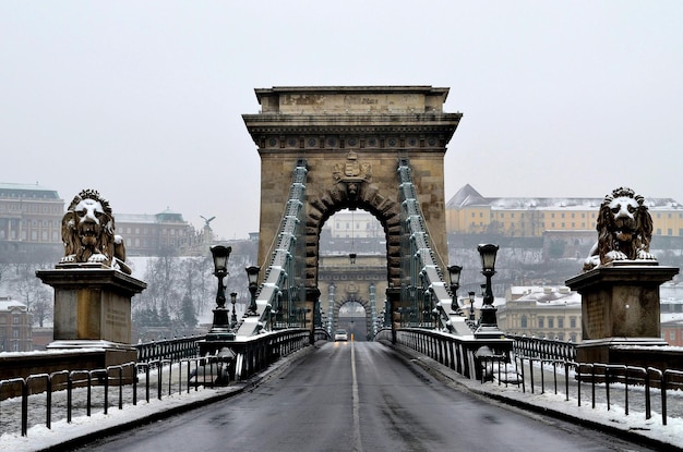 Bridge Against Clear Winter Sky – Free Stock Photo for Download