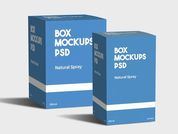 Cardboard Box Packaging Template – Free Download