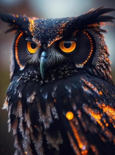 The Owl: A Majestic Bird of Prey – Free Stock Photo Download