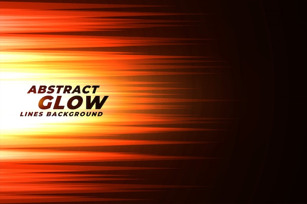 Glowing Orange Abstract Lines Background – Free Stock Photo, Download for Free