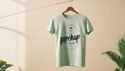 T-Shirt Mockup PSD for Clothing Brand – Free to Download