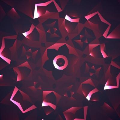 Abstract Background in Kaleidoscope Style – Free Download