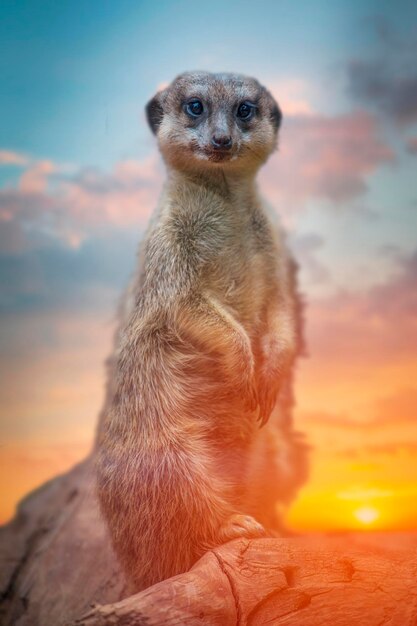 Meerkats Creep Along the Rocks – Free Stock Photo, Download for Free