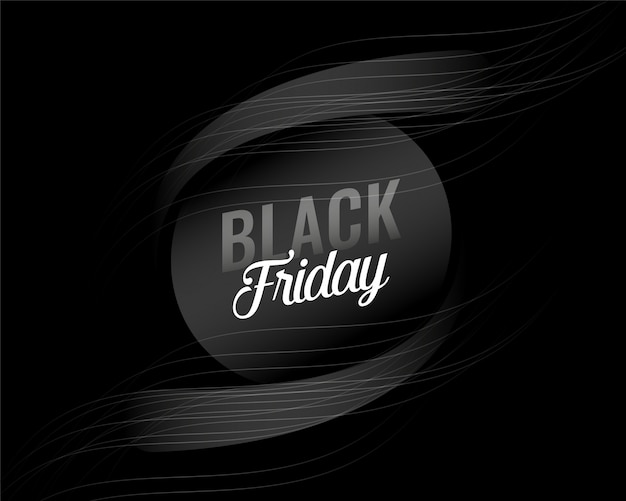 Dark Black Friday Background Design – Download Free Stock Photo