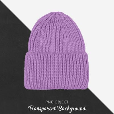 Purple Beret Mockup – Download Free Stock Photo