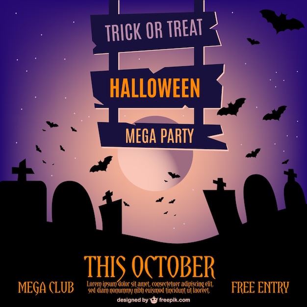 Halloween Invitation – Free Stock Photo for Download