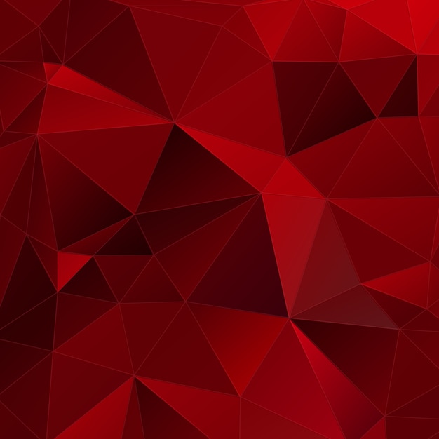 Red Geometric Background – Free to Download