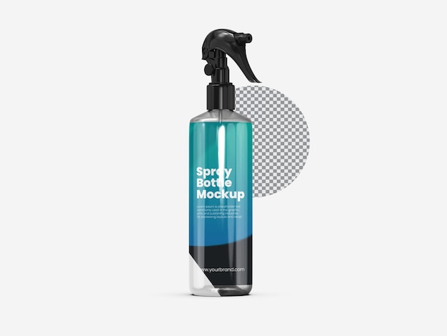 Spray Bottle Mockup – Free Download