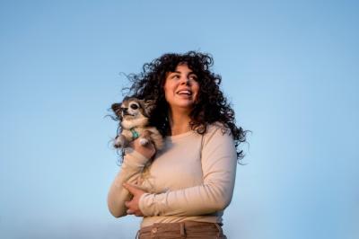 Medium Shot of a Woman with Chihuahua Dog – Free Stock Photo, Download Free