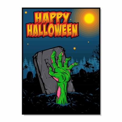 Halloween Zombie Hand Poster – Free Download