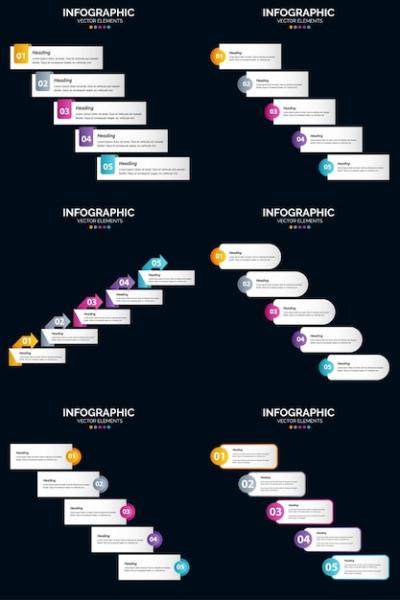 Incorporate Vector Infographics in Your Presentations for Enhanced Data Representation – Free Download