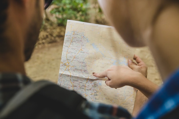 Couple Looking at Map – Free to Download Stock Photo