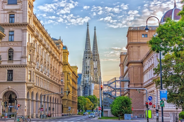 The Votivkirche in Vienna, Austria – Free Stock Photo for Download