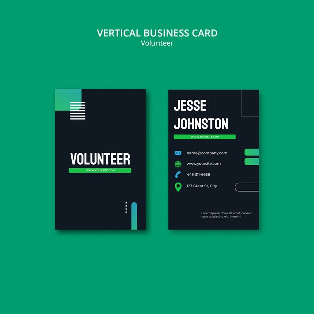 Volunteer Template Design – Free Download