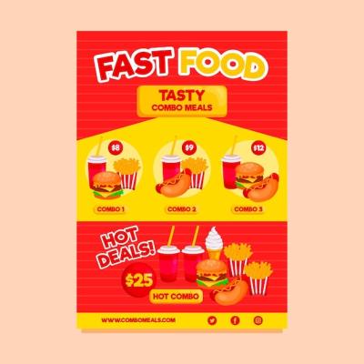 Combo Meals Poster – Free Stock Photo, Download for Free