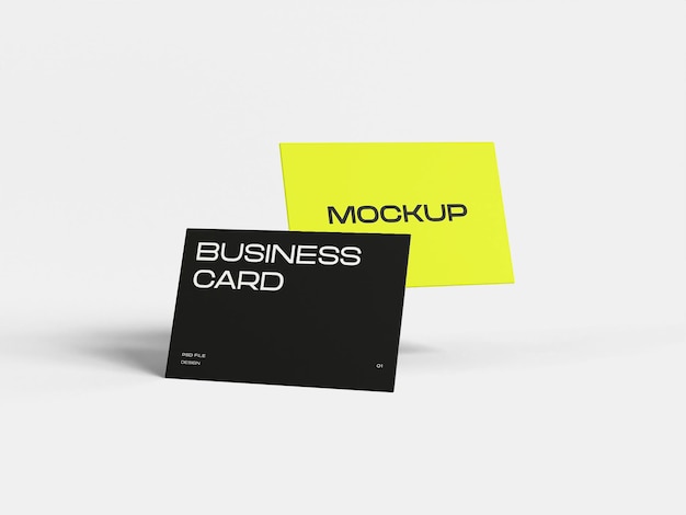 Business Card Mockup PSD – Free Download