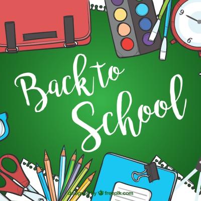 Hand Drawn School Accessories – Free Stock Photos for Download