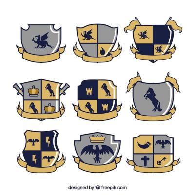 Emblems of Knights – Free Stock Photo, Download for Free