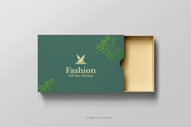 Fashion Opened Gift Box PSD Mockup – Free Download