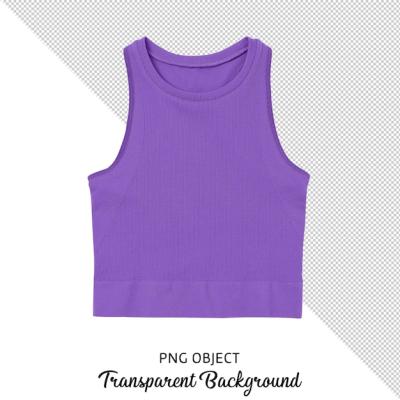 Basic Purple Crop Top – Free to Download