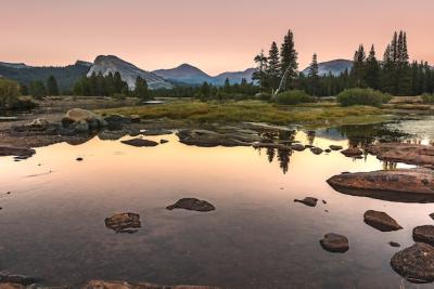 Stunning Sunset at Tuolumne Meadow, Yosemite National Park – Free to Download