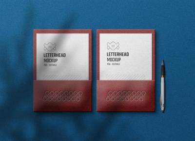 Beautiful PSD Stationery Mockup – Free Stock Photo Download