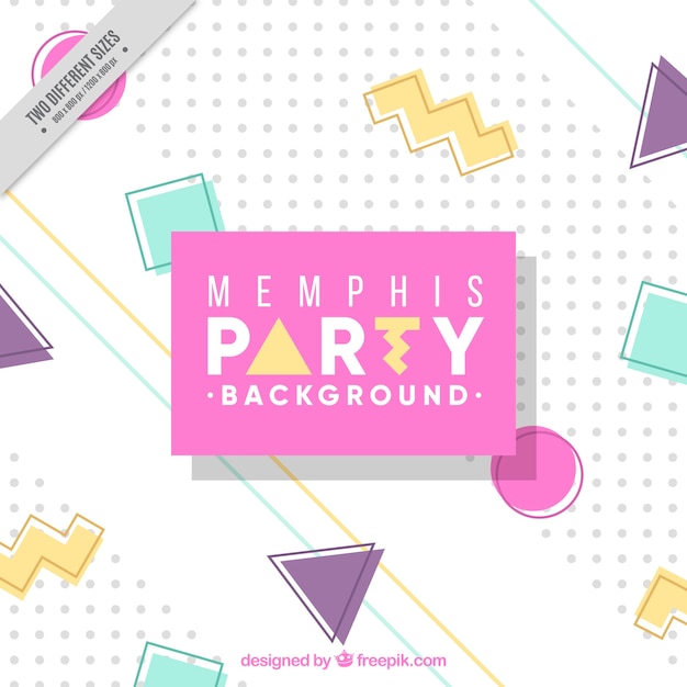 Modern Background Featuring Colorful Geometric Shapes – Free Download