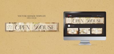 Open House Template Design for Stunning Presentations – Free Download