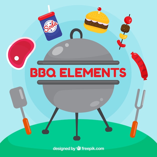 Barbecue Elements Collection â Free Stock Photo, Download Free