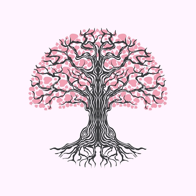 Hand Drawn Tree Life Illustration – Free Download