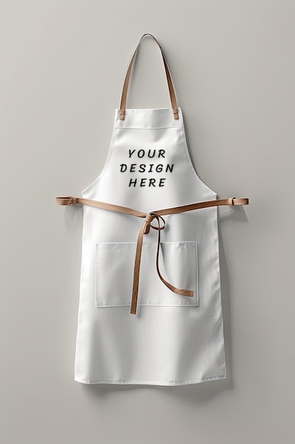 White Apron Mockup – Free Stock Photo for Download