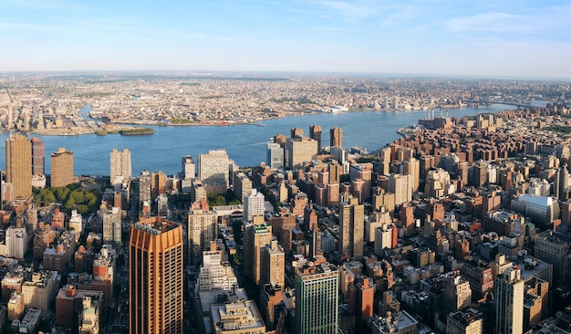 Stunning Manhattan Panorama Aerial View – Free Download