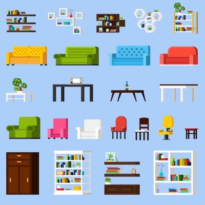 Interior Elements Icon Set – Free Download