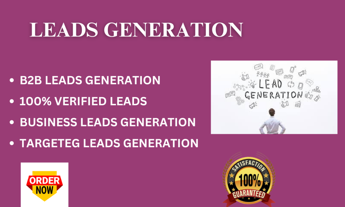 I Will Do B2B Leads Generation for Your Industry