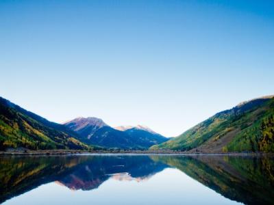 Autumn Reflections at Crystal Lake in Ouray, Colorado – Free to Download