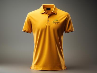 Polo T-Shirt Mockup PSD – Free Download