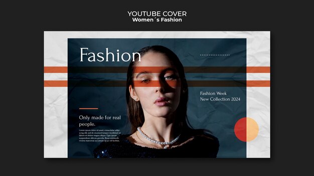 Women’s Fashion YouTube Cover – Free Download, Free Stock Photo