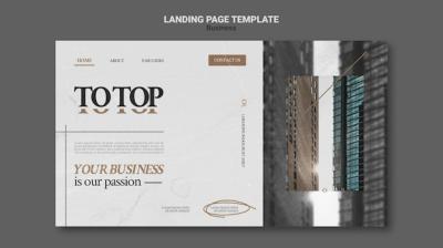 Modern Business Web Template – Free to Download