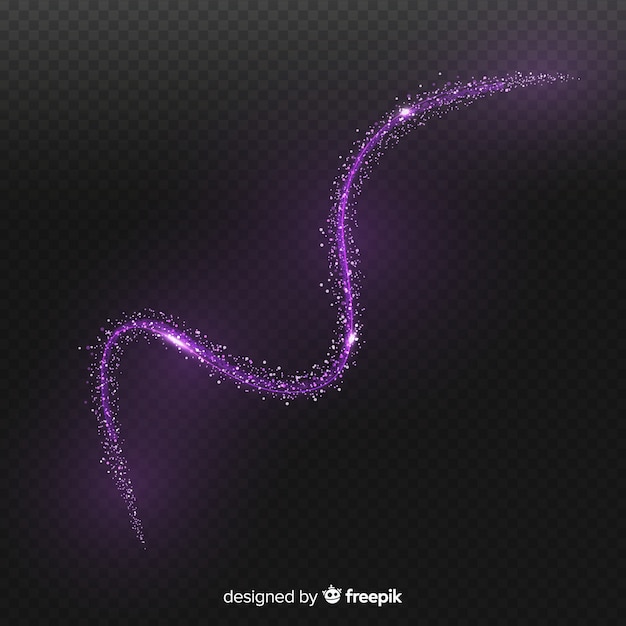 Realistic Shiny Particles Spiral Design – Free Download