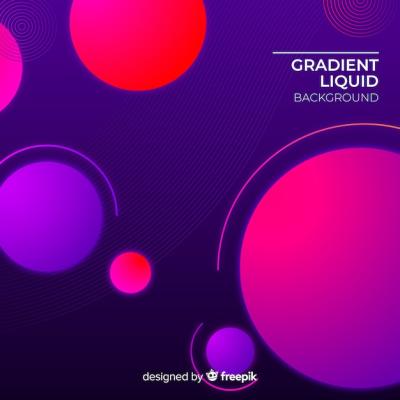 Gradient Liquid Background – Free Stock Photo for Download