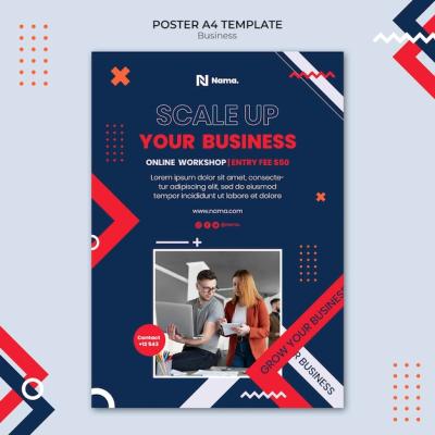 Business Concept Poster Template – Free Download