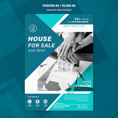 House Selling Poster Template – Free Download