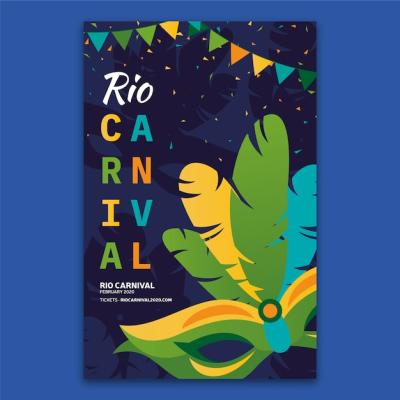 Brazilian Carnival Flyer Template – Free to Download