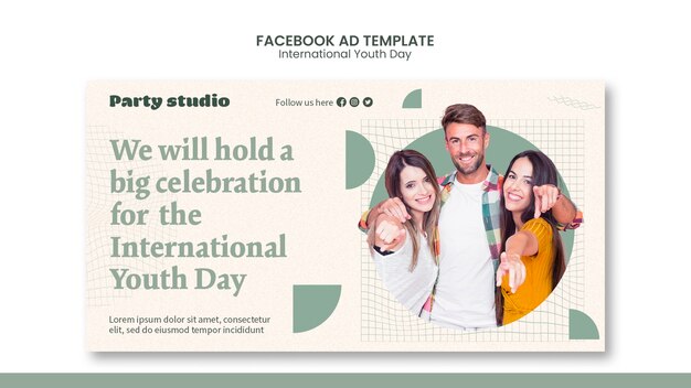 International Youth Day Template Design – Free to Download