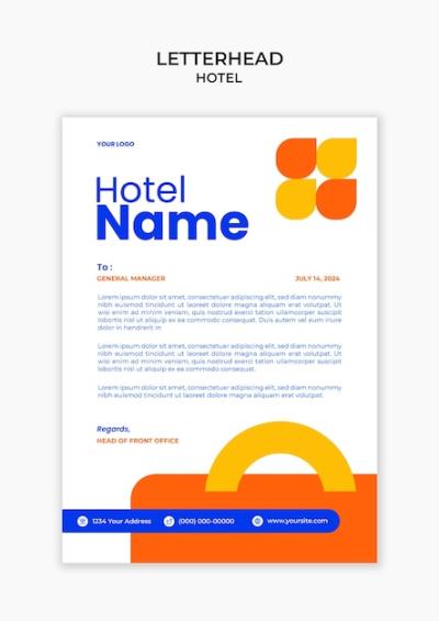 Stunning Hotel Template Design – Download Free Stock Photo