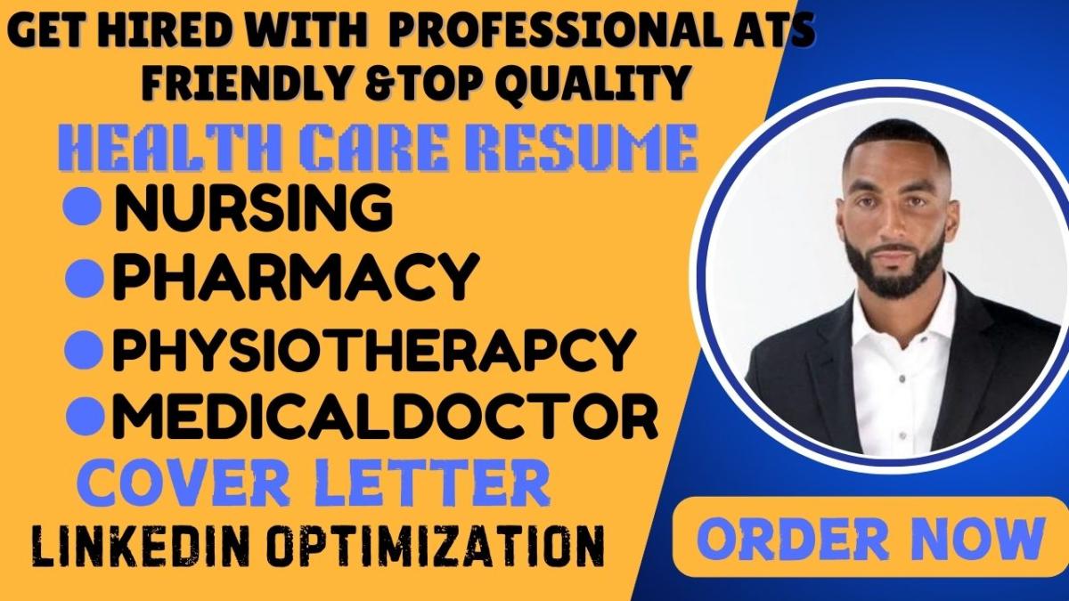 I Will Deliver Medical Healthcare and Nursing Resume Writing Service Within 12 Hours