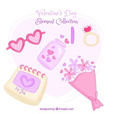 Valentine’s Day Element Collection – Free Download Free Stock Photo